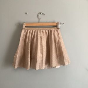 Beautiful pink sparkly Zara Kids Skirt